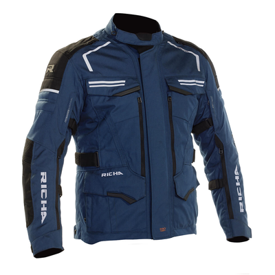 chaqueta moto touareg Navy