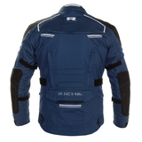 chaqueta moto navy